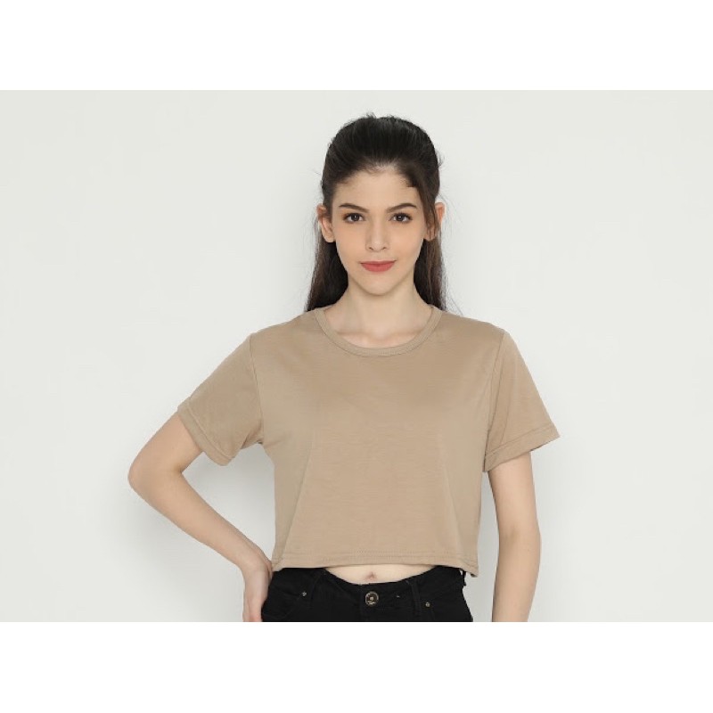 KAOS WANITA / KAOS CROP / KAOS KEREN/ daily tee