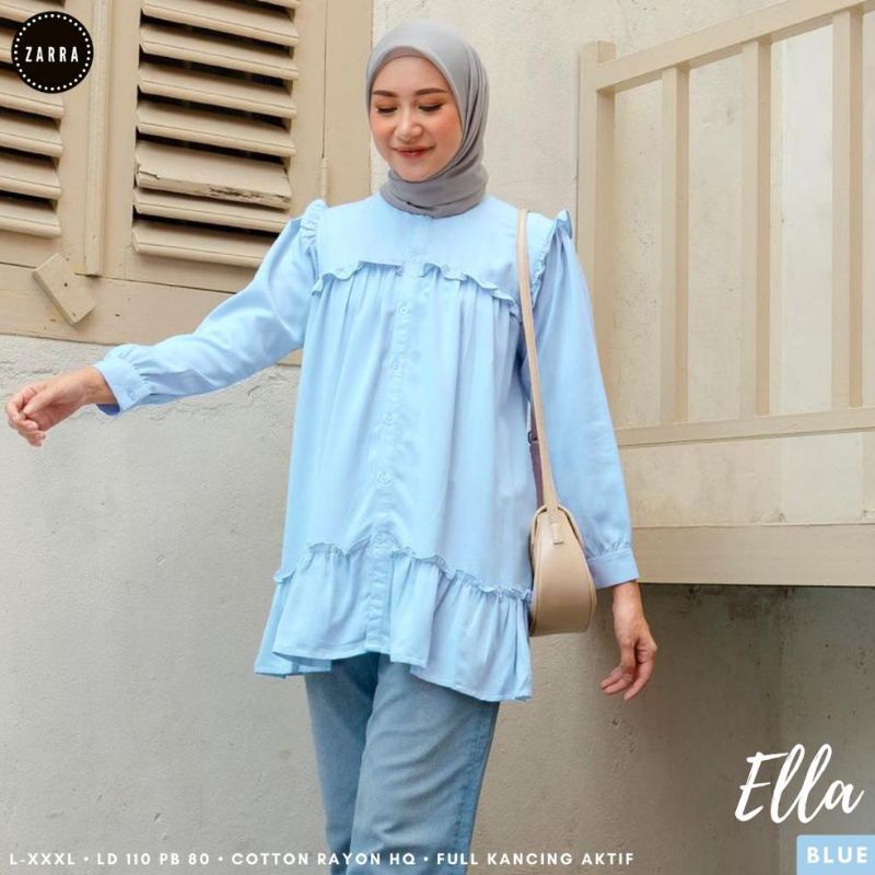 ELLA TUNIK BAJU WANITA TERBARU BY ZARRA