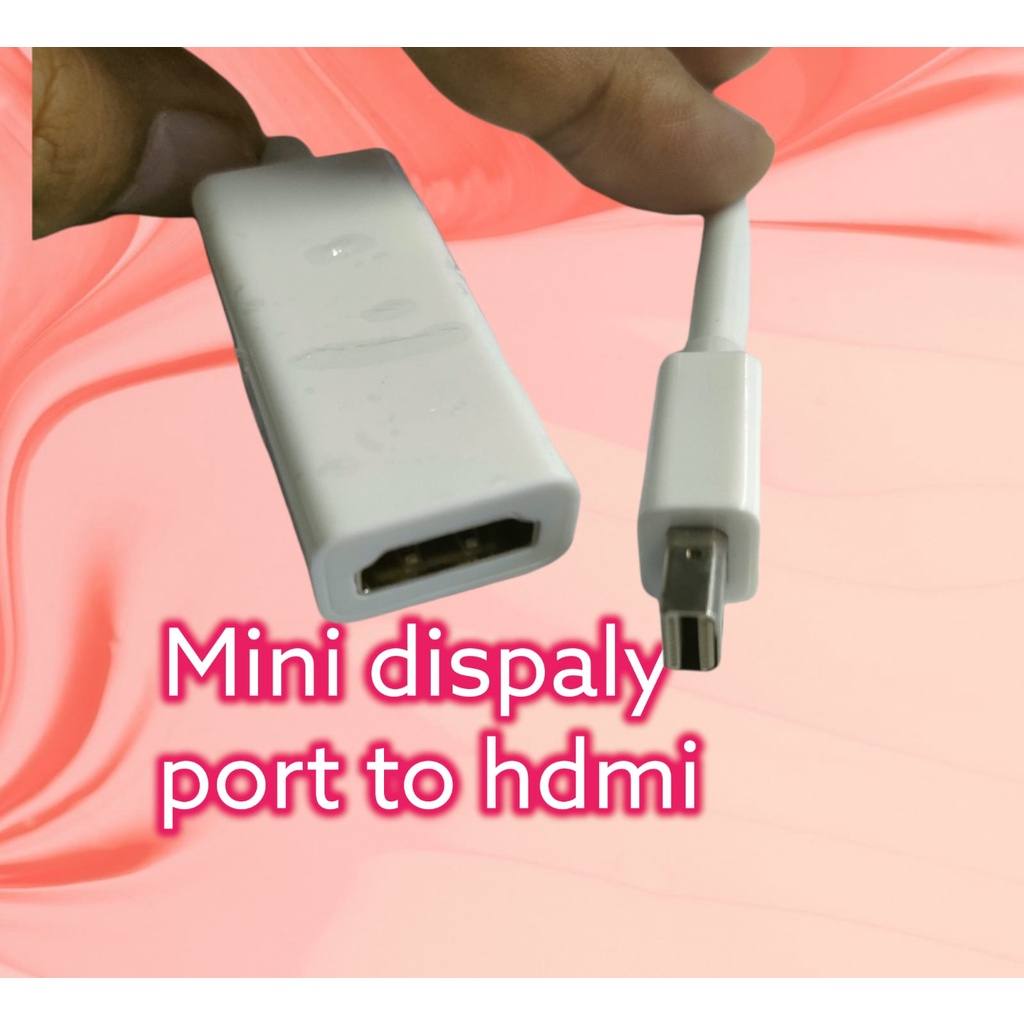 Mini DP Displayport To HDMI Adapter Thunderbolt