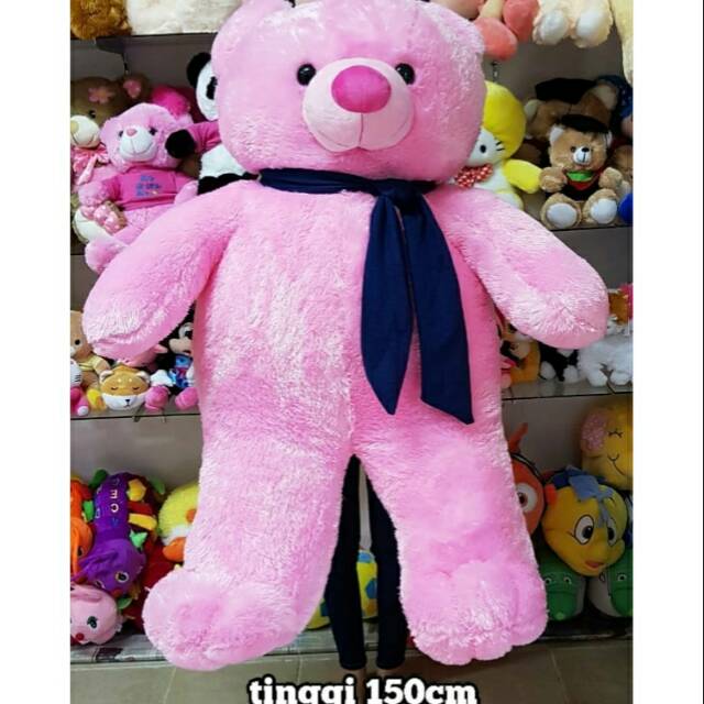 teddy bear jumbo pink