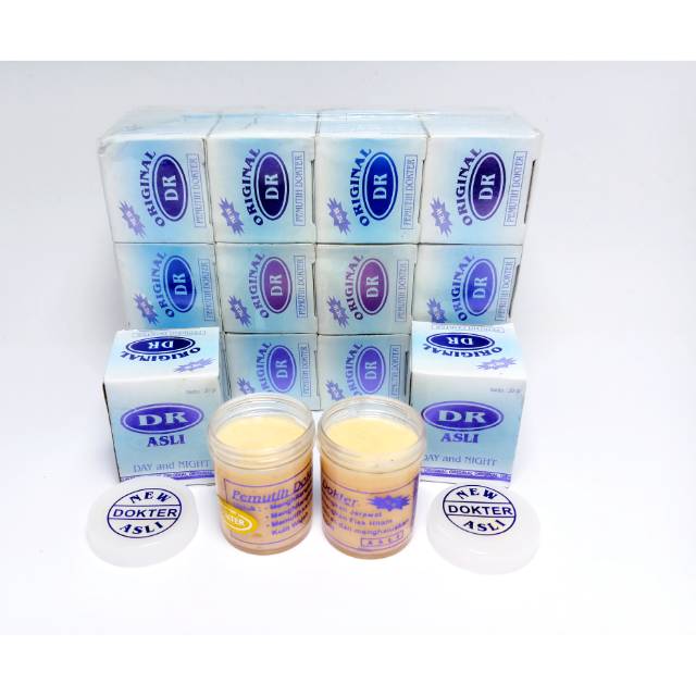 [12 pcs] CREAM DR BIRU NEW SUPER - MURAH