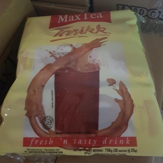 

[ COD ] Max Tea Teh Tarik 30 sachet Max Tea Tarik 30 sachet BIG SALE Kode 790