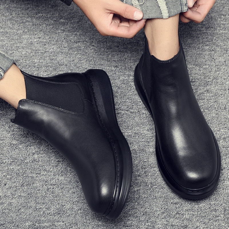 Sepatu Martin Boot Dr. Martens Boots Pria   2021 Retro  Inggris Pipa Asap Sepatu Bot Pendek Tren Che