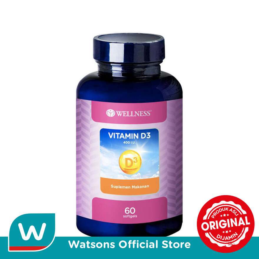 Wellness Vit D3 400Iu 60S