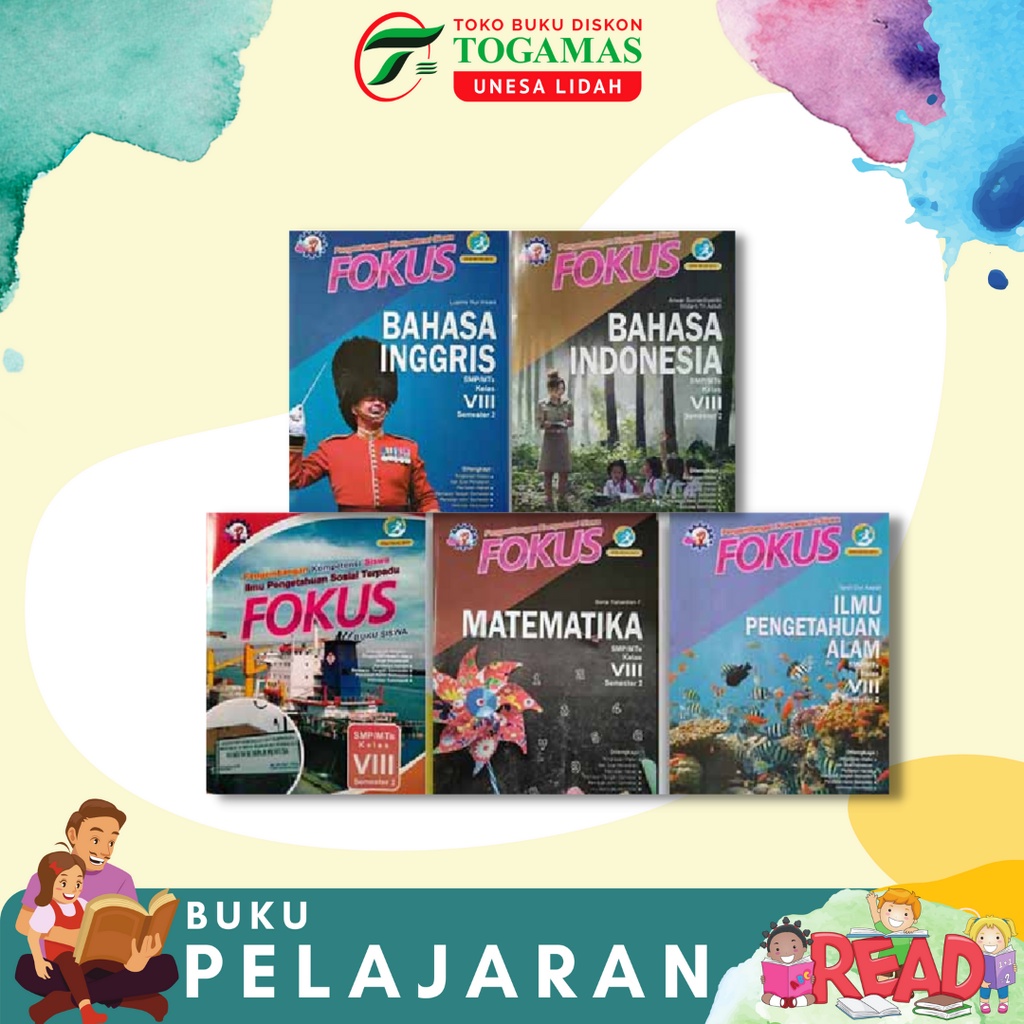 BUKU FOKUS SMP /MTS VIII SMT 2 ED. REVISI 2017