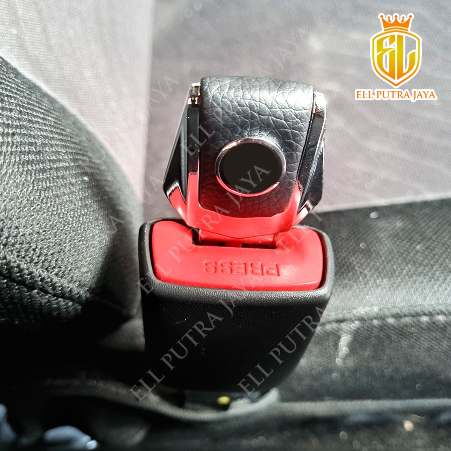 COLOKAN SEATBELT BUZZER / SEAT BELT BUCKLE MOBIL LAPIS KULIT TOYOTA