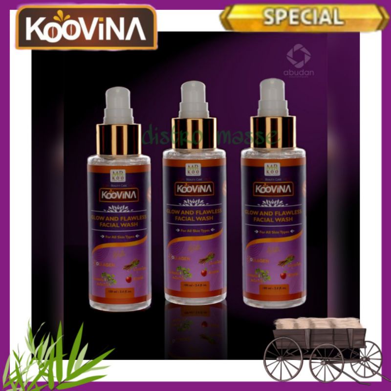 FACIAL WASH KOLAGEN KOOVINA PAKET HEMAT 3 BOX