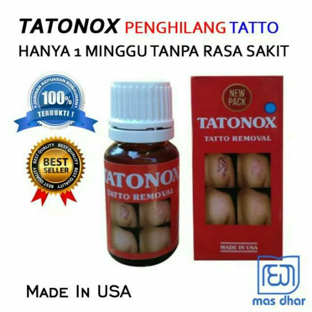 TATTONOX ORIGINAL - Obat Penghilang / Penghapus Tatto - Tatonox - Tato