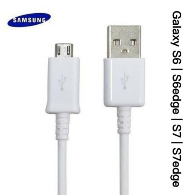 Kabel Data Samsung Galaxy S6 S7 Note 4 Colokan Micro USB Original