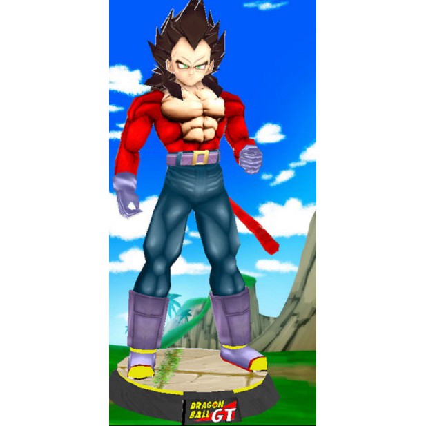 DIY Papercraft Dragon Ball Vegeta