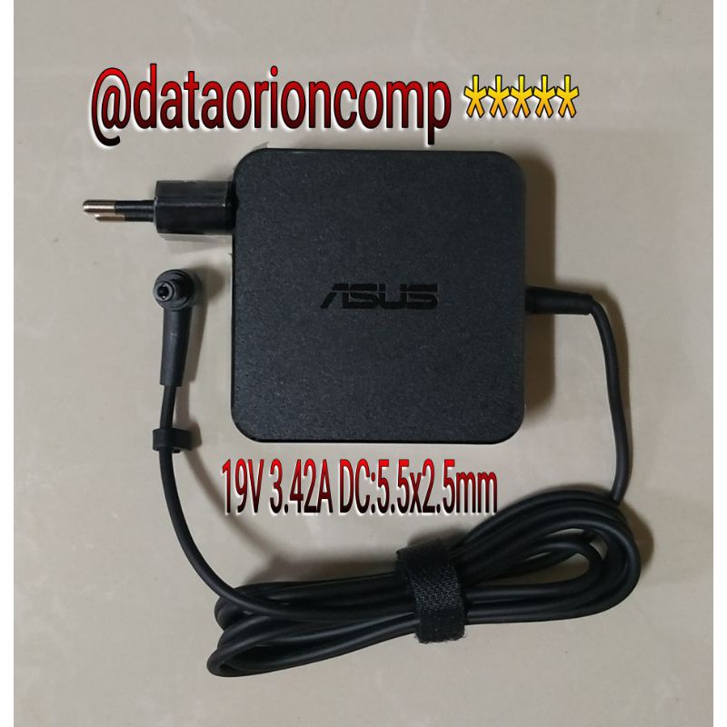 Adaptor Charger Asus Kotak 19V 3.42A DC 5.5*2.5 mm for Asus A46 A46C A46CA A46CB A46CM S551L