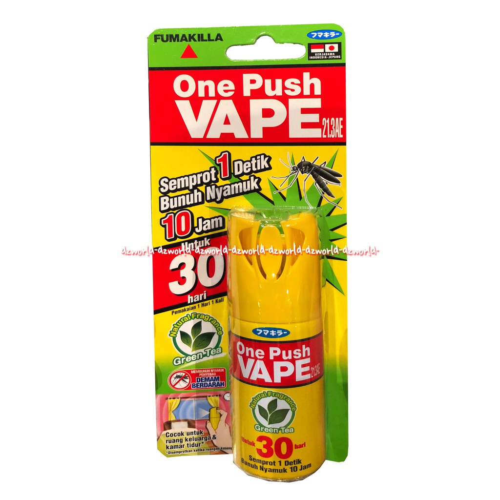 One Push Vape 30 Hari Obat Nyamuk Sekali Semprot Anti Nyamuk Onepush Spray Semprot Mosquito