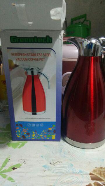 [cod] Teko Water Jug Vacuum Cofee Pot Hot 1,9l D05