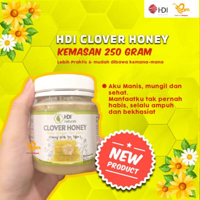 

HDI Clover Honey 250gr Original