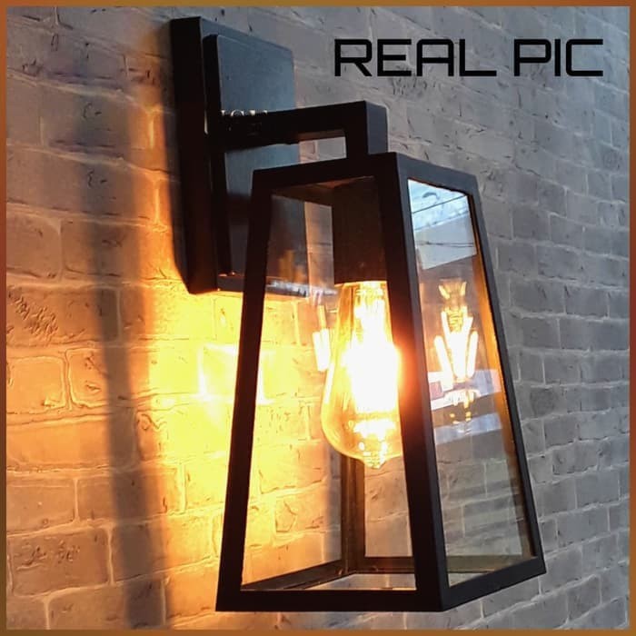 Lampu hias dinding outdoor indoor light interior dekorasi rumah kamar tidur teras garasi mobil motor