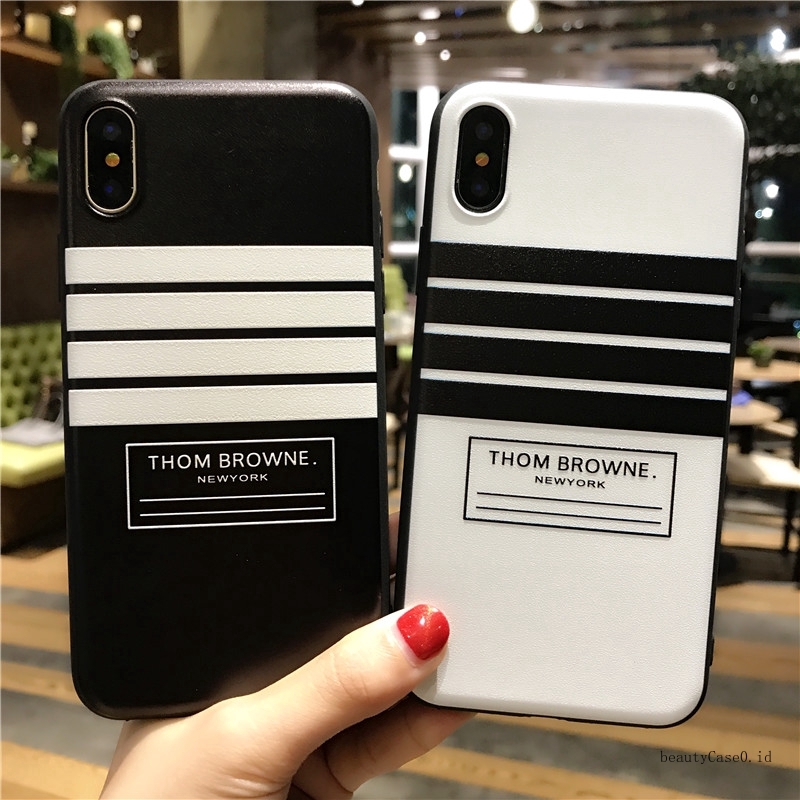 Casing Soft Case Motif Garis Hitam Putih Untuk Vivo Y15 Y12 Y30 V19 Y91c Y91 Y50 Y20 Y20i S1 Y17 Y19 Y11 Y71 S1 Pro Z1 Pro Y93 Y95 V5 Y30i Y12i