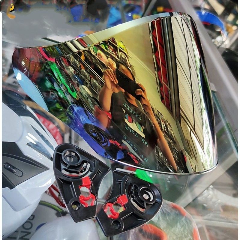 Kaca visor iridium  kyt venom open KYT dj maru Ink centro KYT galaxy / kyt galaxy flat r / flat viso