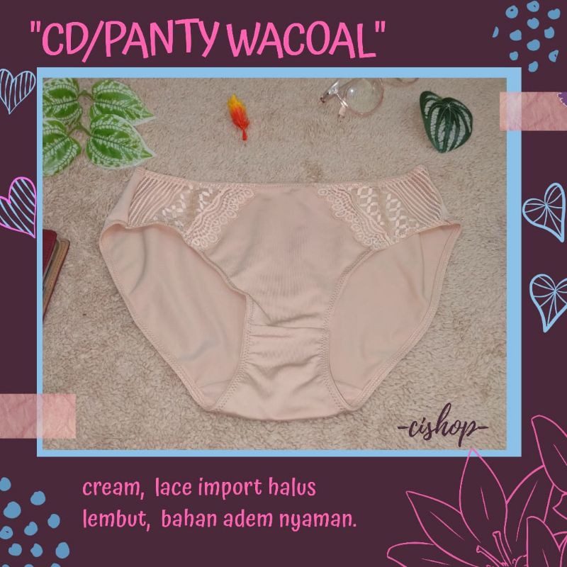 CD WACOAL NEW, ORIGINAL, CUTTING LABEL, SALE