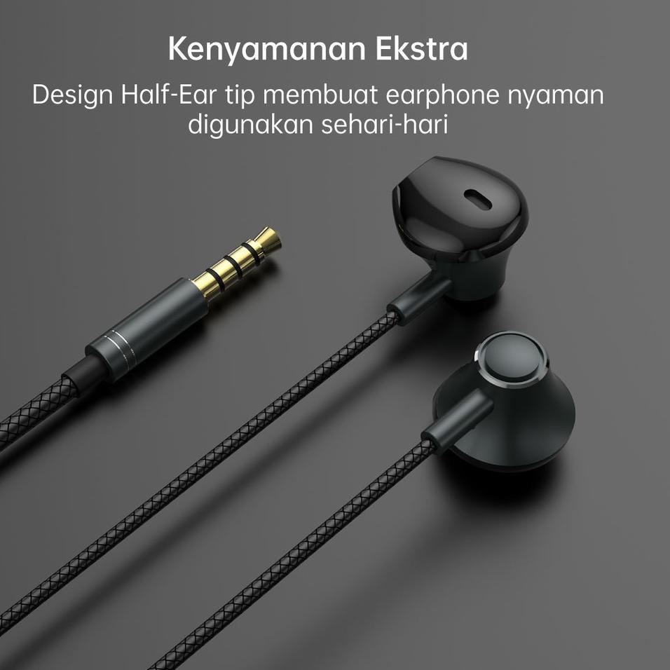 OASE Wired Earphone Headset In Ear Hands Cable Length 120 cm Garansi Resmi 6  W7 5T8