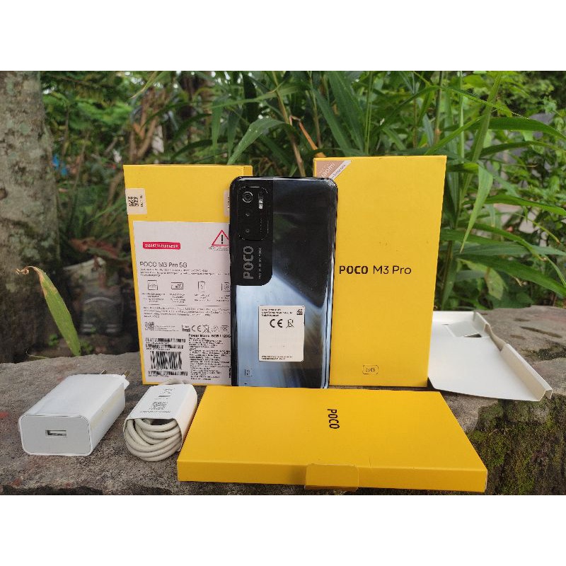 poco m3 pro 6/128gb garansi resmi mulus