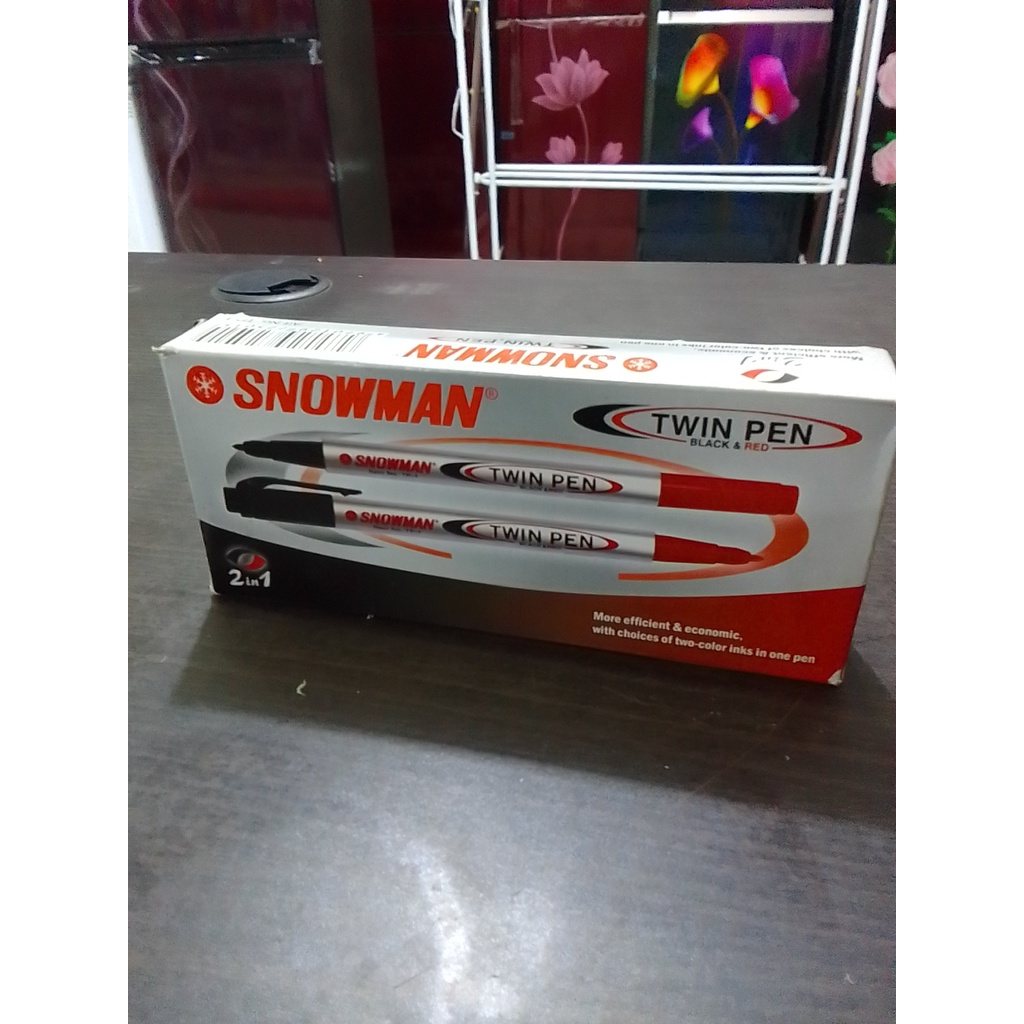 

SPIDOL TWINPEN SNOWMAN 2 WARNA