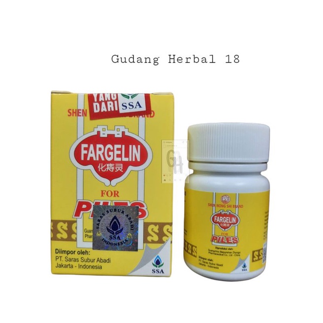 FARGELIN FOR PILES obat wasir - ambeien herbal manjur