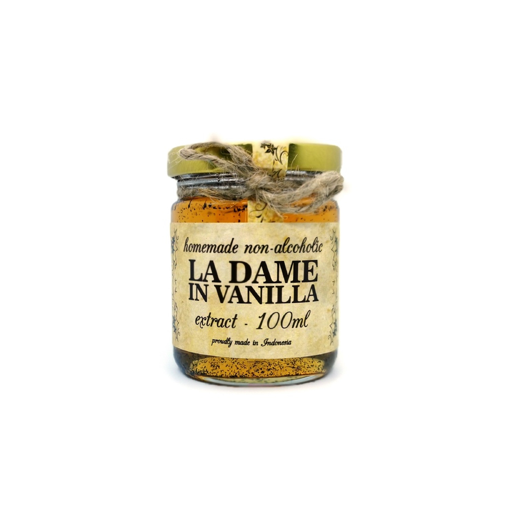 

La Dame In Vanilla Extract Vanila Ektrak 100ml Halal MUI