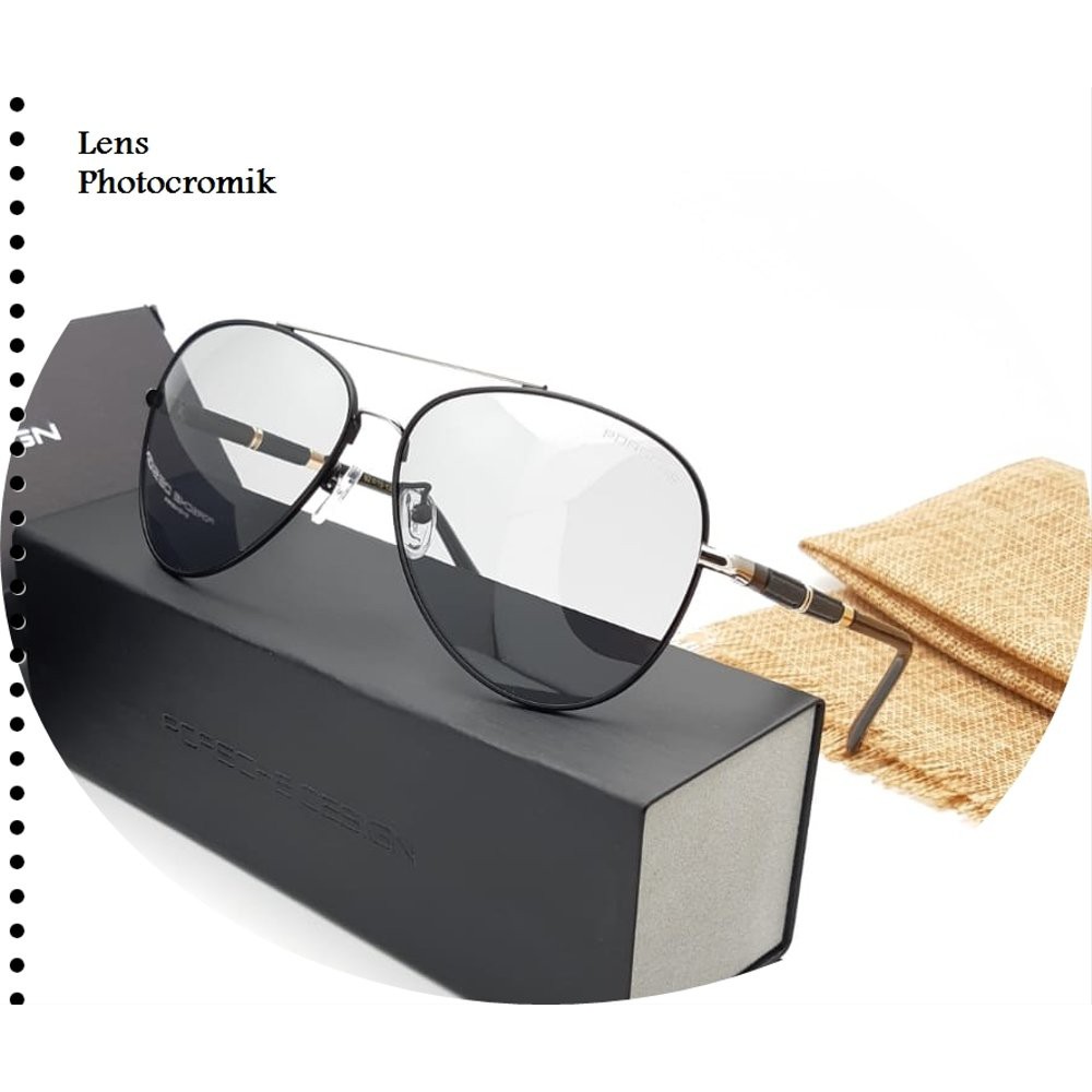 Kacamata Pria Sport Porsche Design 8832 Lens Photocrhomik