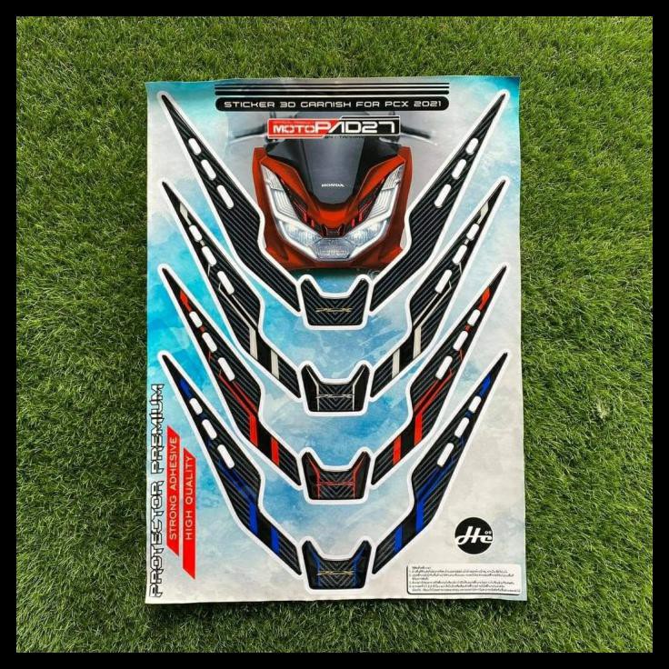 DISKON STIKER TIMBUL TAMENG GARNISH NEW PCX 160 2021 
