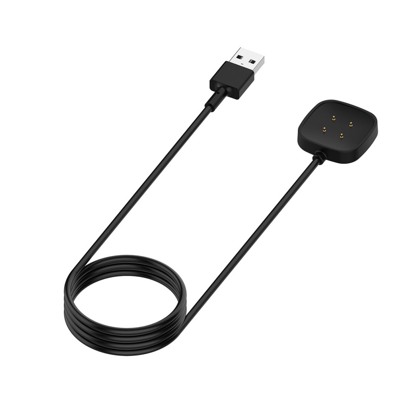 Cre Bracket Adapter Kabel Charger USB Fast Charging Untuk FitbitVersa 3 Sense