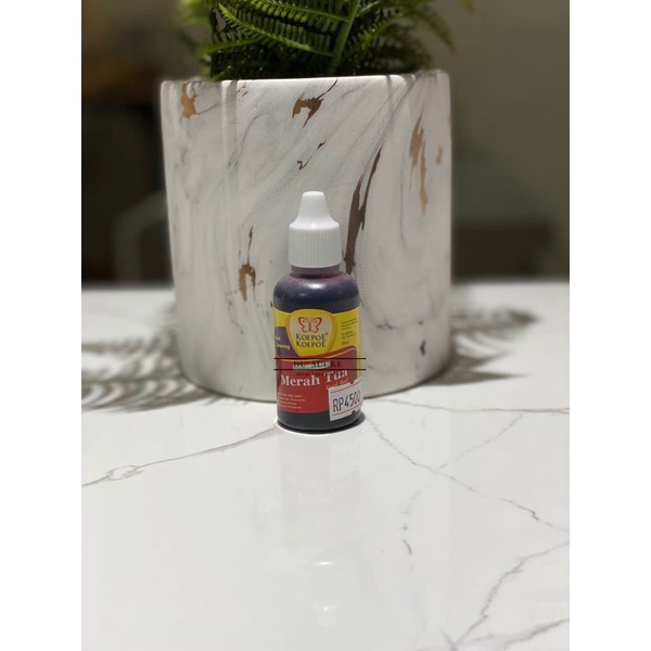 Pewarna Makanan Koepoe2 Kuning Tua/Merah Tua/Hijau Muda/Merah Cabe /Biru