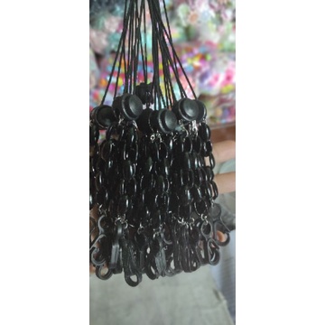 kalung masker 2in1 series black/kalung masker 2in1 series black gembul(10pc free2pc)