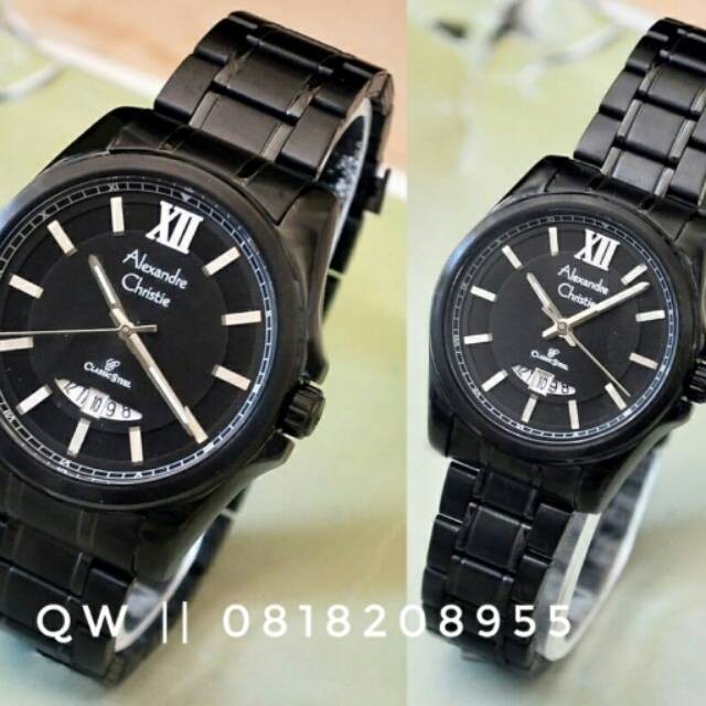 jam Tangan Couple Alexandre Christie AC 8473