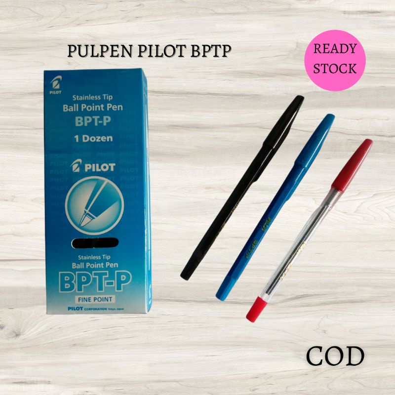 

Pulpen Pilot BPTP Hitam Biru Merah