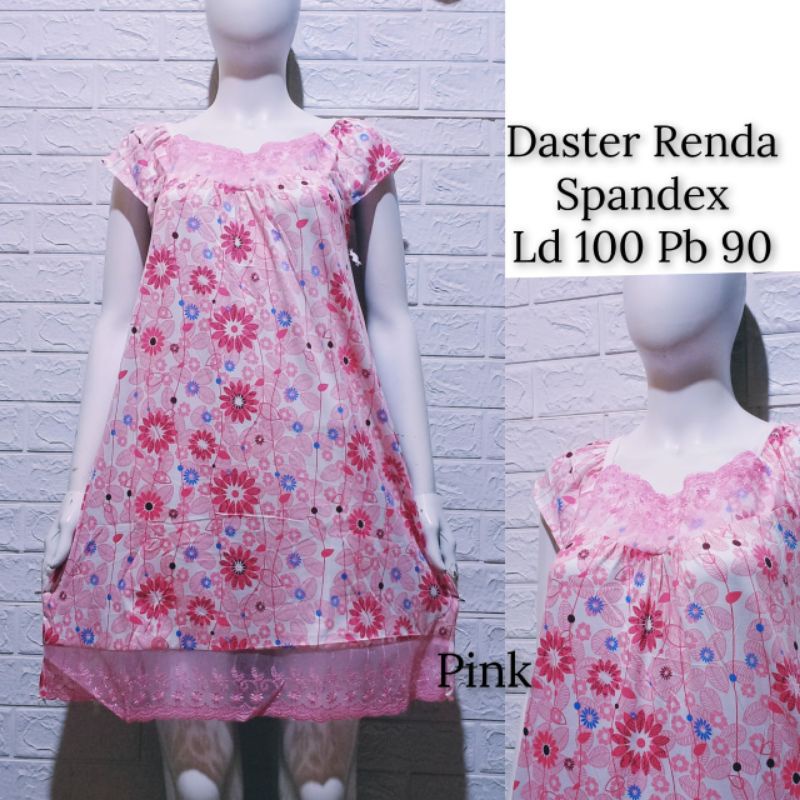 Daster renda spandex/ Mini dress shabby/ Lingerie sexy / naf999