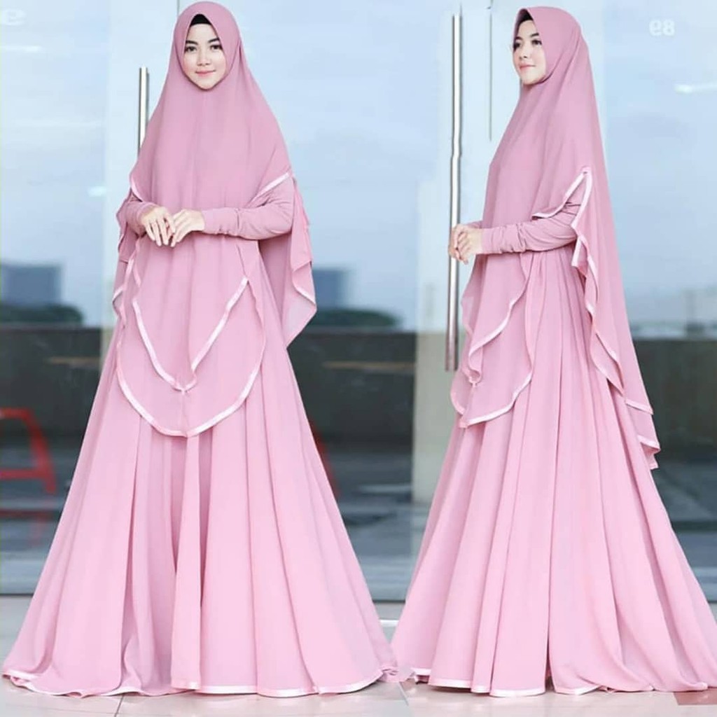 MAFARIA SYARI / GAMIS SYARI / FASHION MUSLIM AD03-4