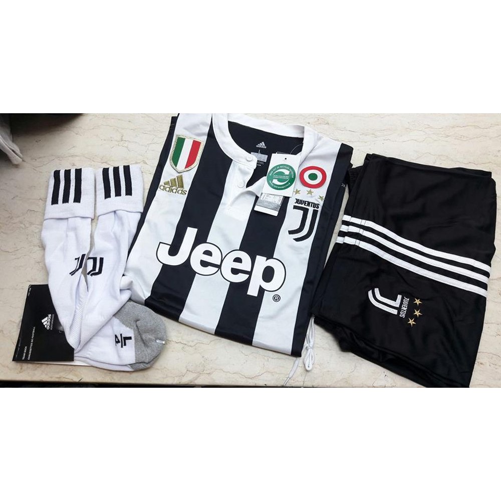 Jersey Juventus Home satu set Terlaris