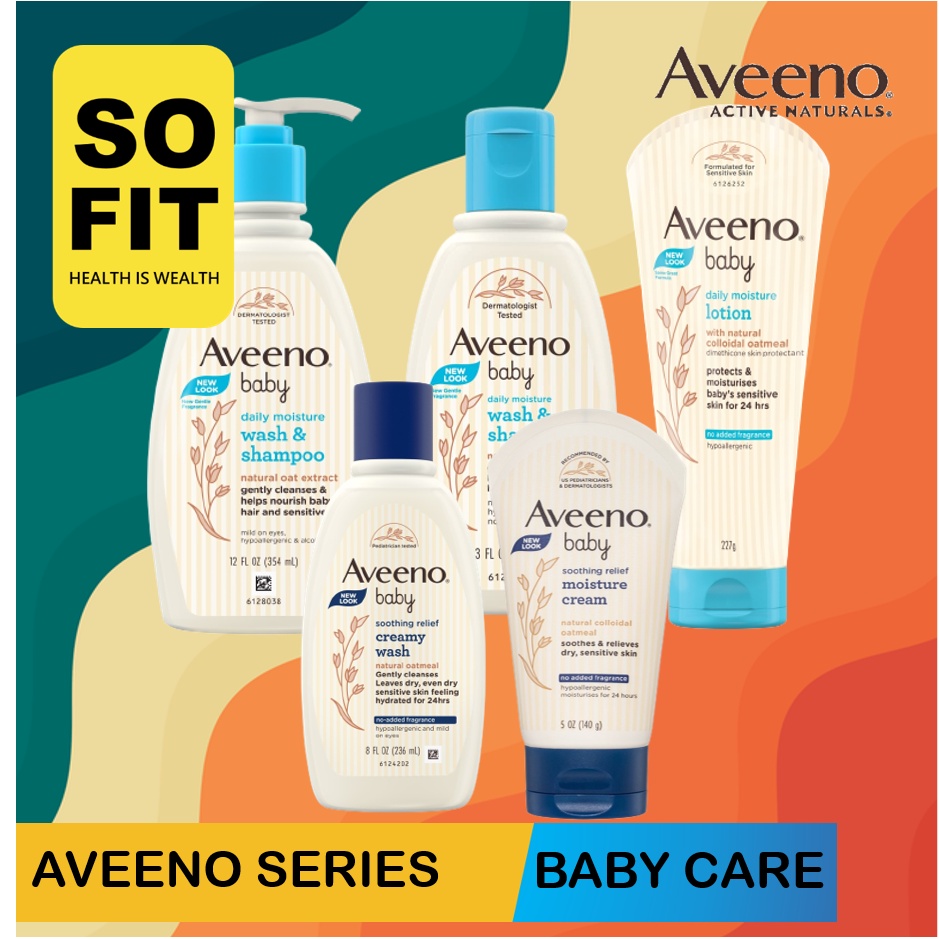 AVEENO BABY CARE SERIES / Baby Care / Paket Perawatan Bayi