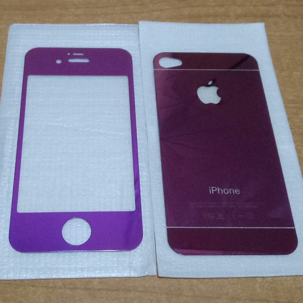 iPhone 4 Tempered Glass 3D iPhone4 4G 4S Front+Back