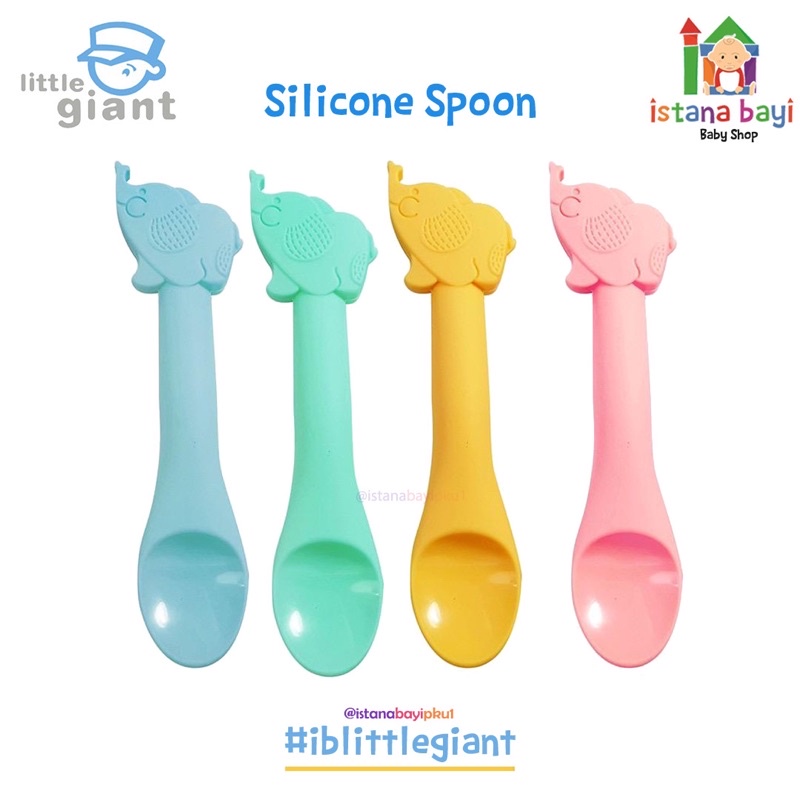 Liitle Giant Character Silicone Spoon Lg1122 - Sendok bayi