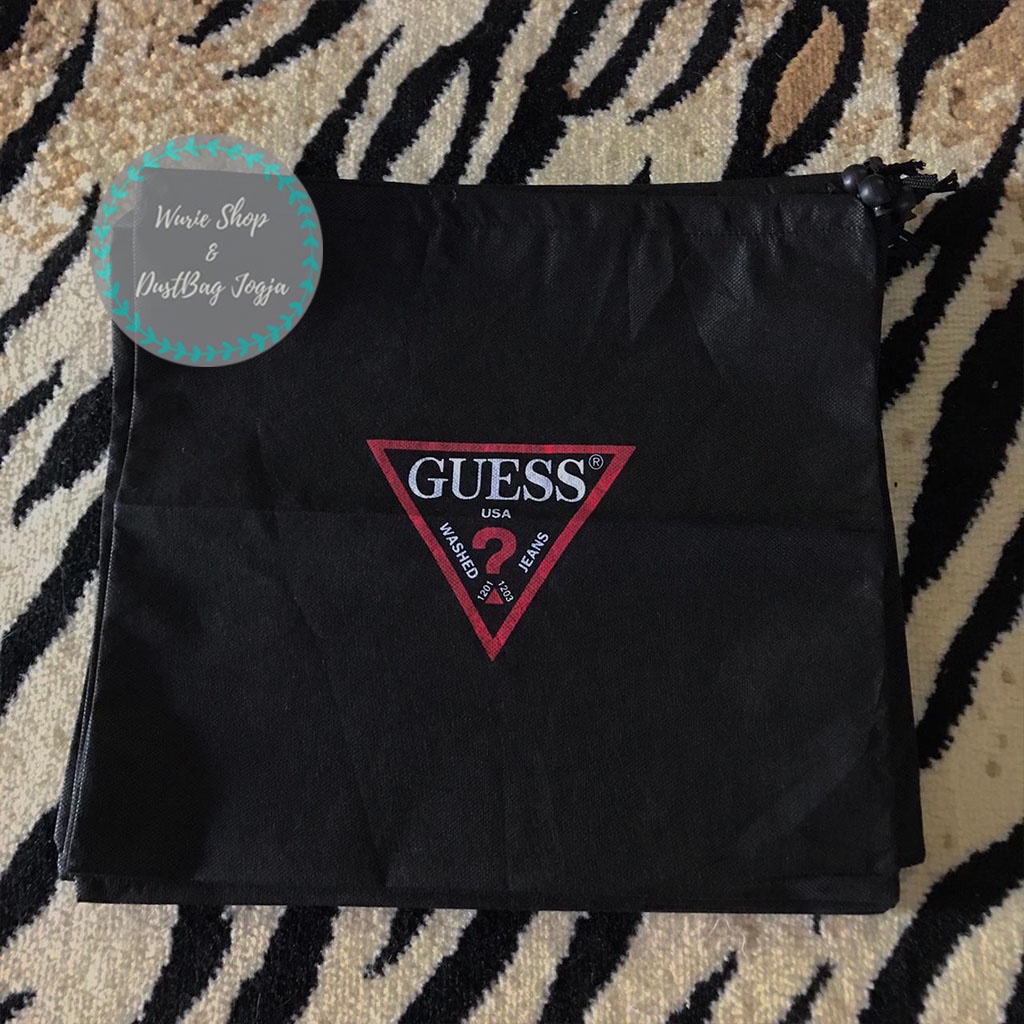 GUESS DustBag Pengganti Sarung Tas Pelindung Debu Serut Dust Bag DB Branded