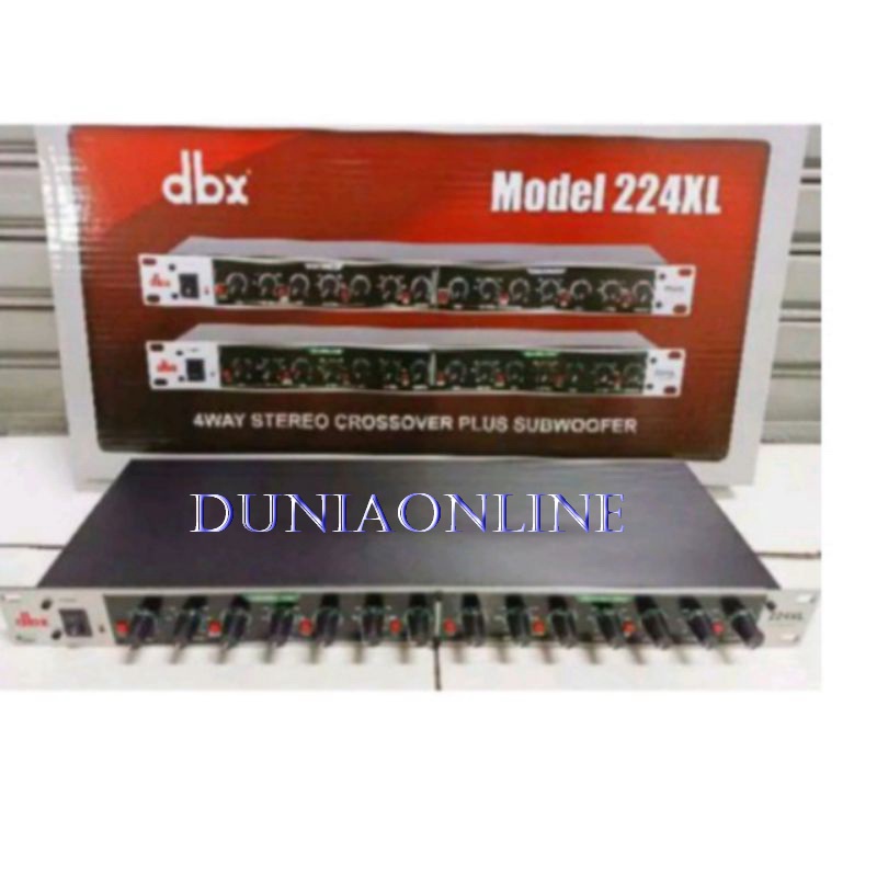 crosover DBX 224XL + SUB DBX224XL DBX 224 XL