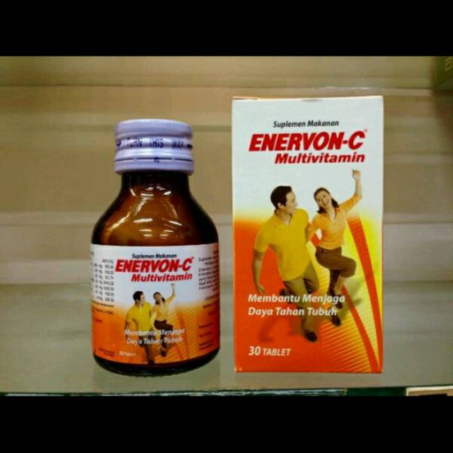 Jual Enervon C Botol Isi 30 Shopee Indonesia