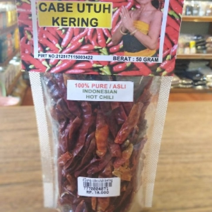 

D'Dong Bali Cabe Utuh Kering 50gr