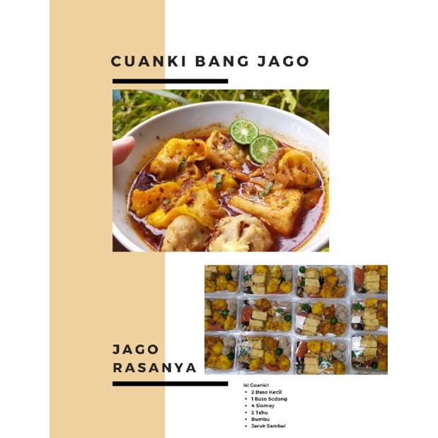 

CUANKI Instan/ BASO CUANKI/ cuanki bang jago/ cuanki VIRAL/ CUANKI BANDUNG