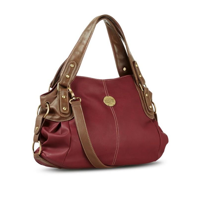 PROMO TAS WANITA CAGNOTTE BAG MR27GL SOPHIE MARTIN PARIS MERAH MEWAH TERBARU Terlaris