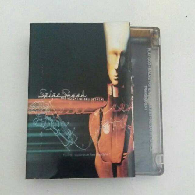 Kaset Pita Spineshank - the height of callousness - nu metal - terlaris Korn Fear Factory Il Nino