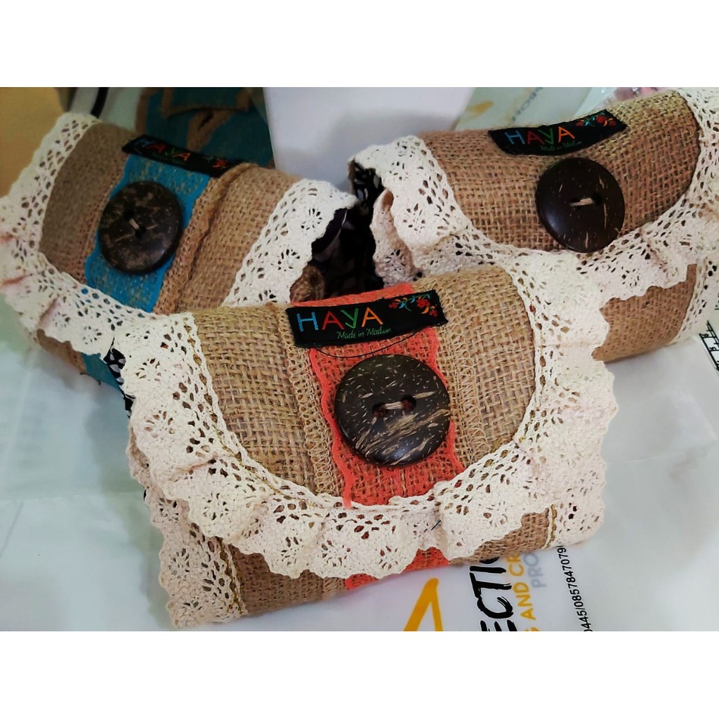 tas haya / tas batik /  tas belanja / tas lipat/ Tote Belanja lipat Eco Friendly