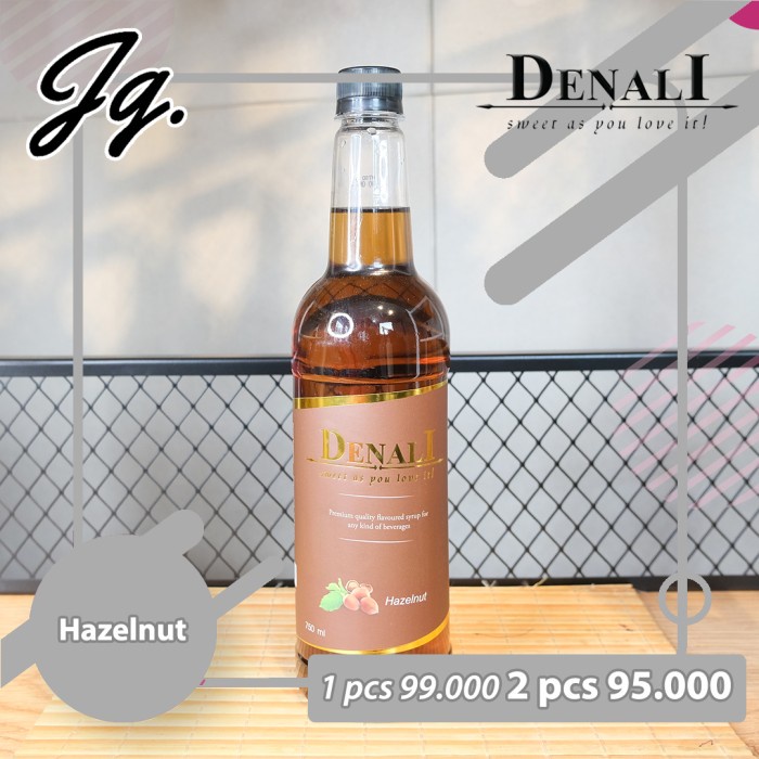 

SYRUP DENALI HAZELNUT SIRUP 750 ml