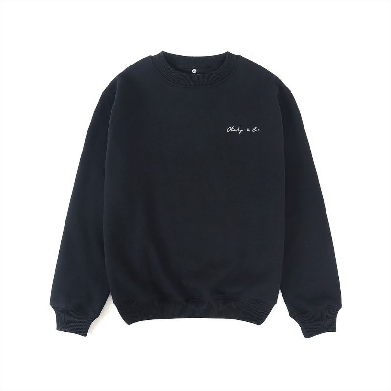 Otsky Crewneck Signatur Black and White
